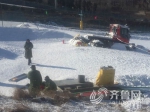 临沂茶山滑雪场9岁女童被卷传送带死亡 责任人已控制 - 东营网