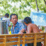 济南全福立交下劳务市场进小院 设有长椅和饮水点 - 济南新闻网