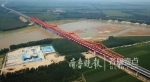 济南长清黄河公路大桥交工验收 全长8800米 - 半岛网