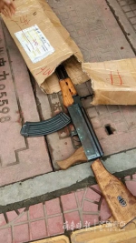 济南德邦物流非法快递AK-47仿真枪 被罚19万 - 东营网