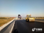 蓬栖高速路面铺设工程全部完工 12月底通车 - 东营网