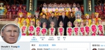 特朗普连续发推盛赞中国 推特账号的背景也换成两国元首夫妇的合影 - 中国山东网