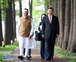 习近平同印度总理莫迪在武汉举行非正式会晤 - 中国山东网