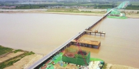 齐鲁黄河大桥“一只脚”成型 - 济南新闻网
