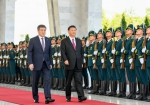 习近平出席吉尔吉斯共和国总统举行的欢迎仪式 - 中国山东网