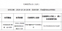 济南华置房地产开发有限公司被罚款2.1869万元 - 中国山东网