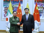 习近平会见缅甸国防军总司令 - 中国山东网