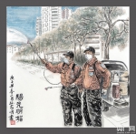 《春天，我和我的祖国》之画战“疫” - 中国山东网