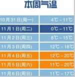 寒潮来袭！明天市区最低气温降至0℃ 大部分地区有冰冻 - 政府