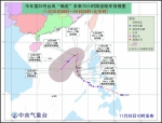 中央气象台发布台风蓝色预警注意防御海上大风 - 中国山东网