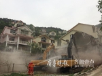 透视济南南山违建别墅群:建成十几年 拆了5小时 - 东营网