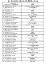 首批山东省制造业单项冠军企业名单公示 - 政府