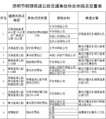 山东高速清明设置62处交通事故快处快赔点 - 半岛网