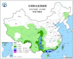 全国降水量预报图(5月8日08时-9日08时) - 中国山东网