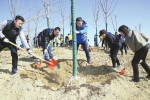 华山重装开放后首个植树节 济报集团携手城市建设集团共建读者林 - 济南新闻网